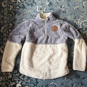 Lakegirl Two-Tone Fleece Pullover
